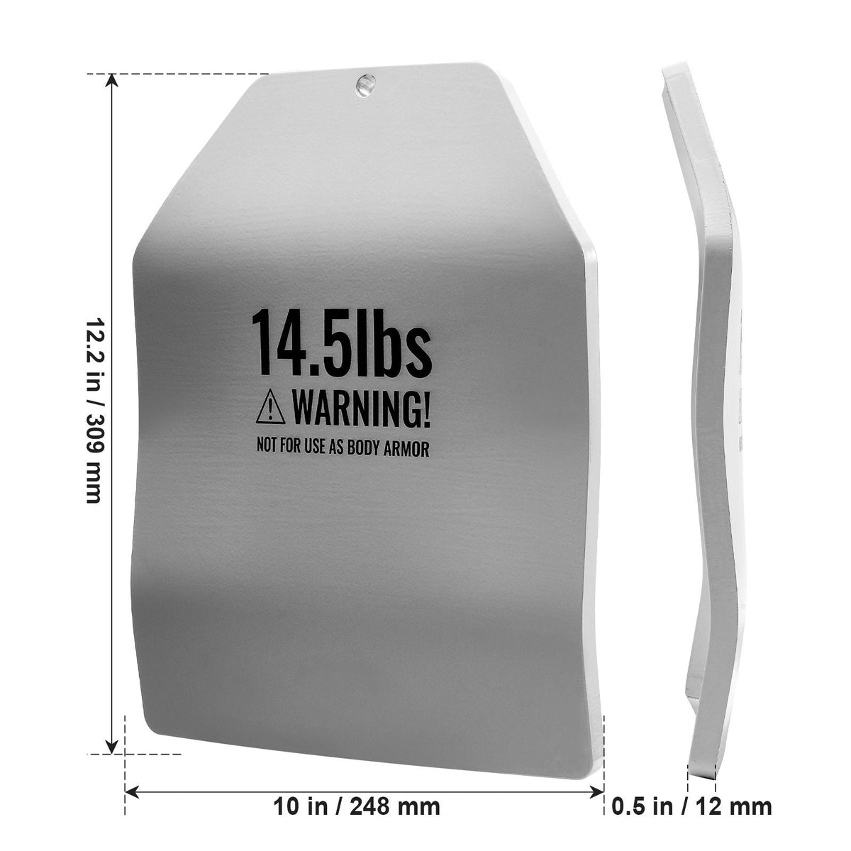 Curved Weight Vest Plates, 14.5 LB Pairs, Premium Steel Weighted plates, Contoured Ergonomic Fit – WODs, Additional Weight for Weight Vests, for Strength Training, Running, Heavy Workouts