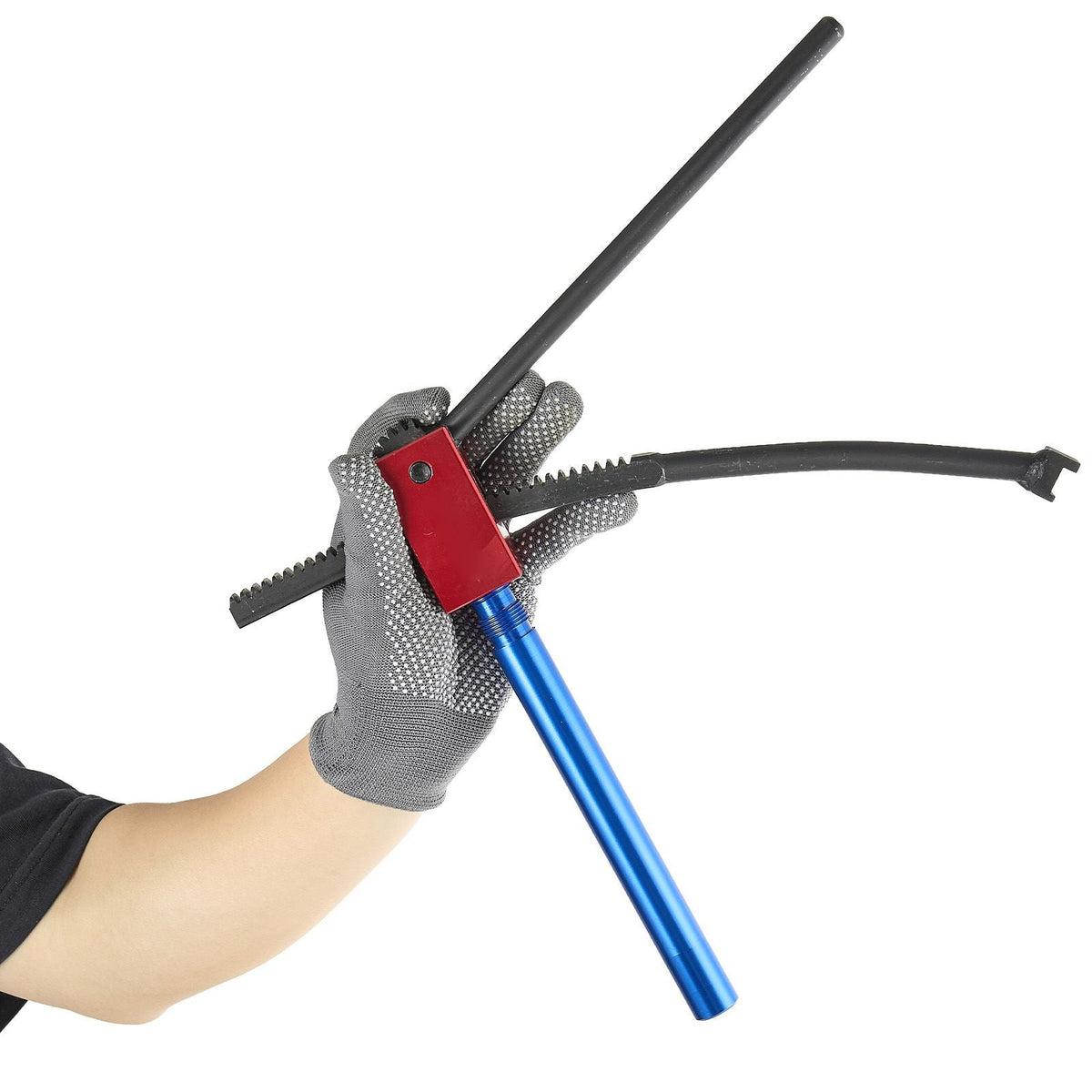 Dirt Bike Tire Changing Tool Kit, Fits for Motocross Enduro 16"-21" Wheels, Includes 15-25 mm Axle Adapters, Dirt Bike Tire Changing Tools Compact Changer with 2 Irons and Protective Sleeve