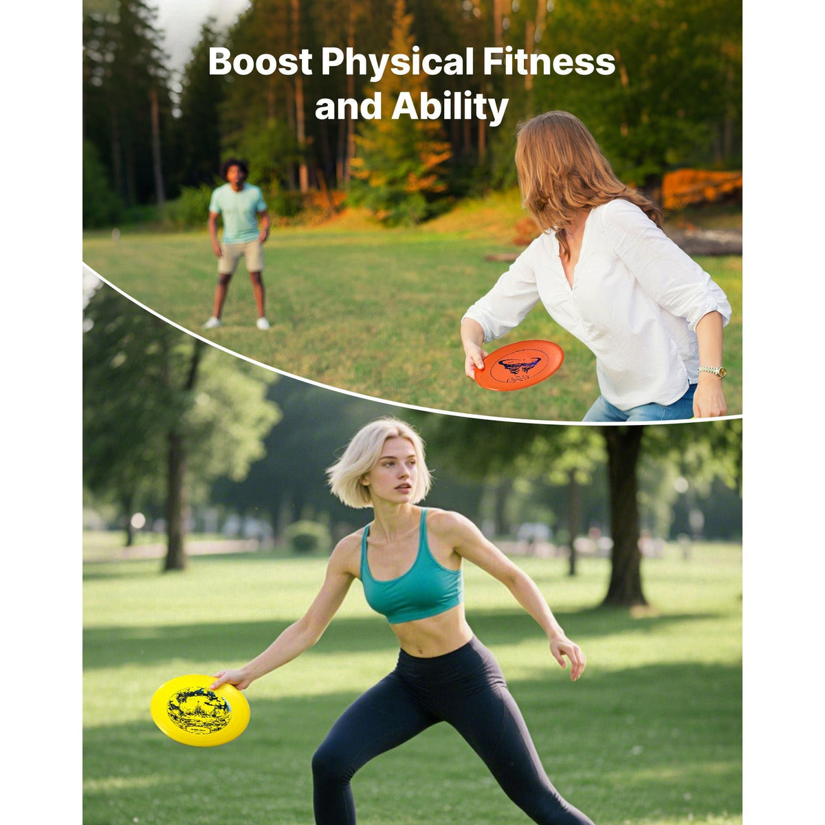 Disc Golf Set, 5 PCS Beginners Flying Discs, Disc Golf Starter Set for Full-Body Strength Training, with Putter, Mid-Range, Driver, Mini Marker, PDGA Approved for Outdoor Backyard, Lawn, Beach