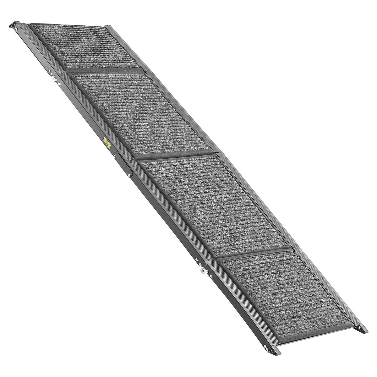 Dog Ramp for Cars, 63" L x 17" W, Folding Pet Ramps for Medium & Large Dogs up to 250lbs, Pet Stair Ramp with Non-Slip Felt Rug Surface, Portable Outdoor Dog Car Ramps for SUV & Truck