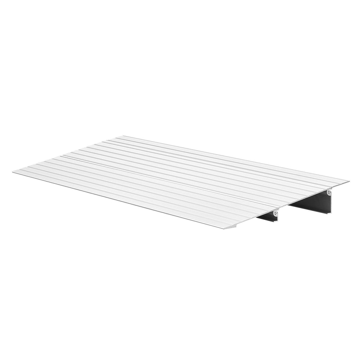 Door Threshold Ramp, 2 inch Rise, Aluminum Alloy Threshold Ramp Rated 800 lbs Load Capacity, Handicap Ramps for Home Steps for Wheelchair, Scooters, Power Chairs, Walkers, Bicycle, Tricycle