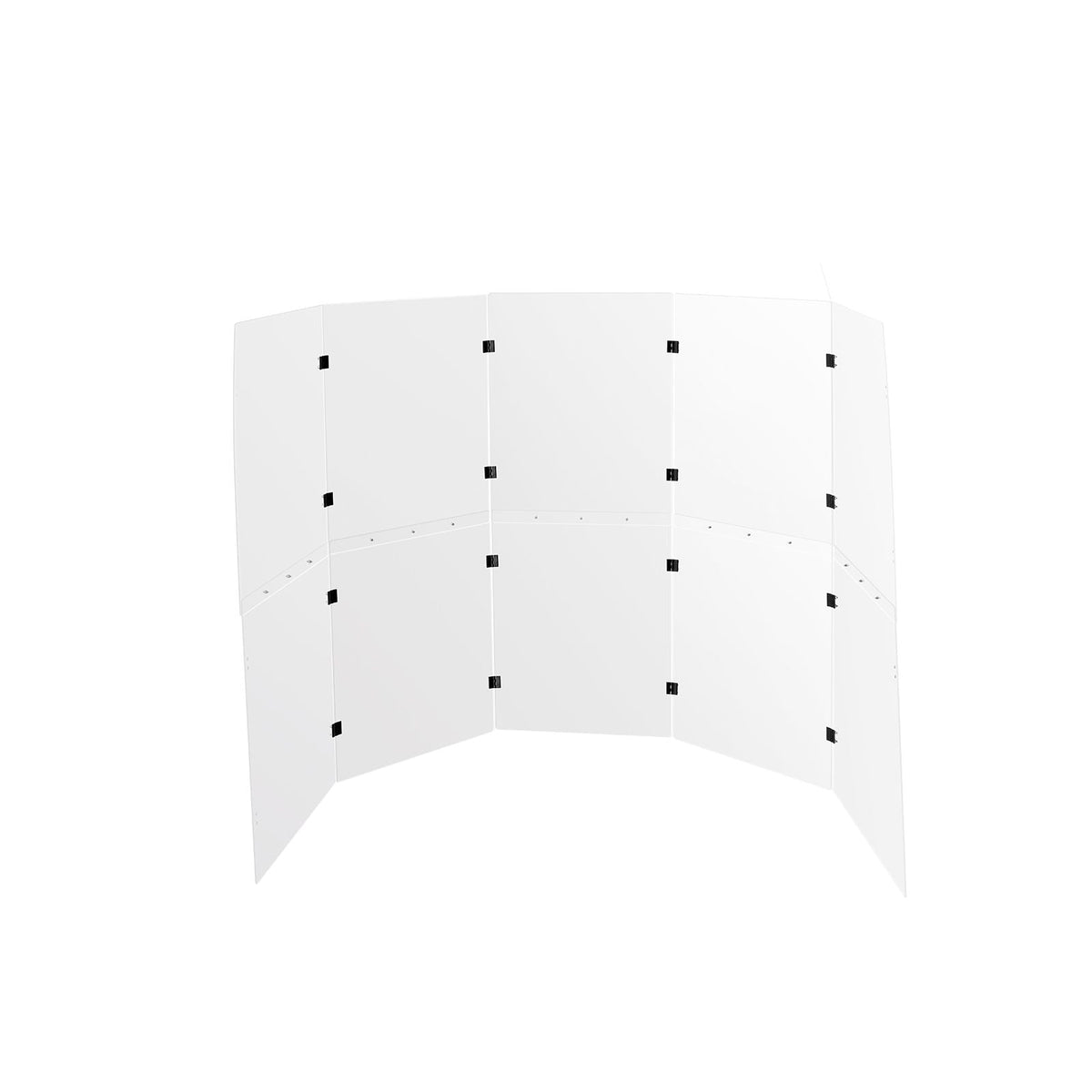 Drum Shield, 5 Panels 2 ft x 5 ft Portable Acrylic Drum Cage with Zinc Alloy Hinges for Church Concert Halls Music Festivals, Drum Shields Drum Sound Barrier Suitable for Practice Performance