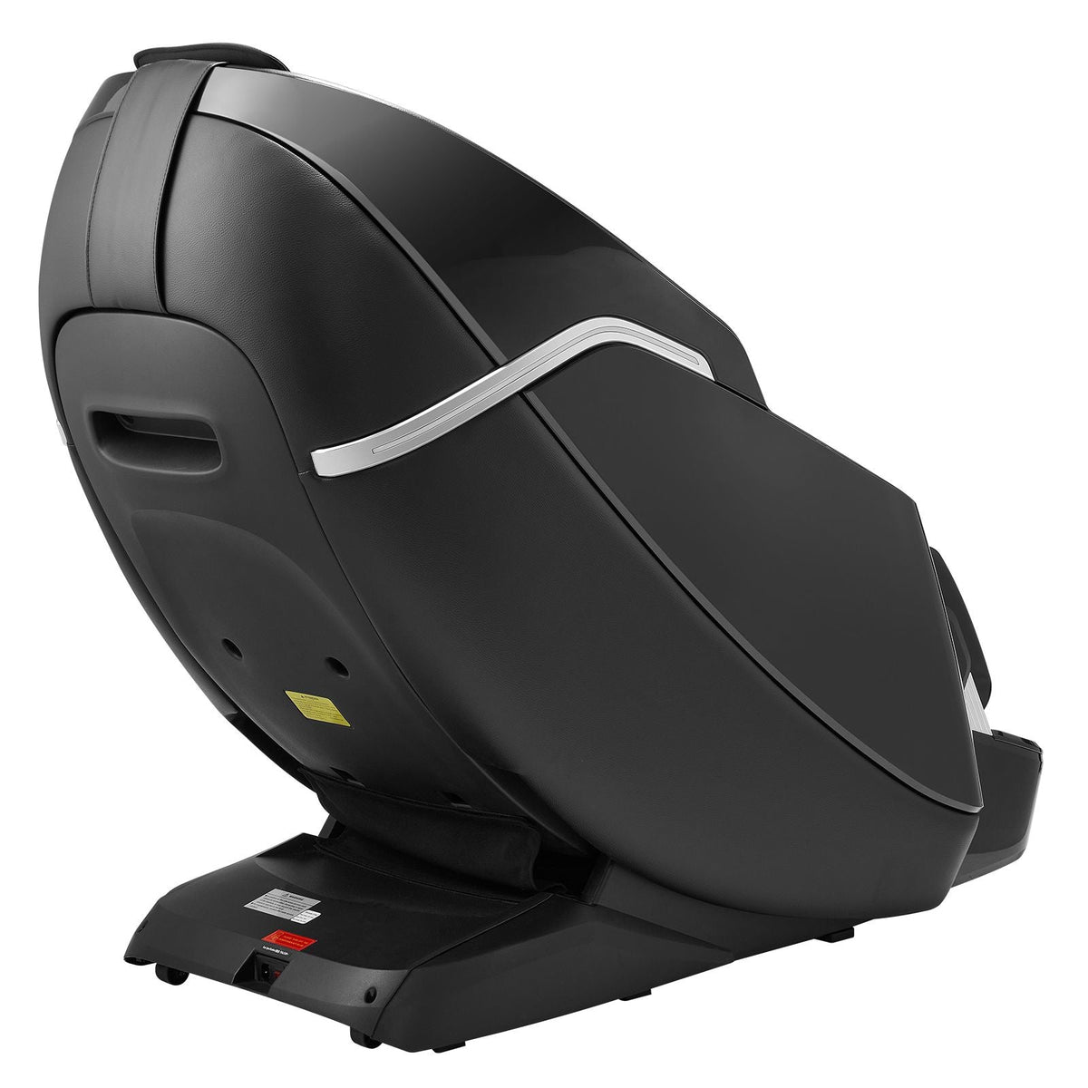 Dual-Core 4D+3D Full Body Massage Chair, with Extended SL Track, Deep Yoga Stretch, Electric Extendable Footrest, TFT, AI Voice Control, Heat, Airbags, Armrest Controls, Wheels