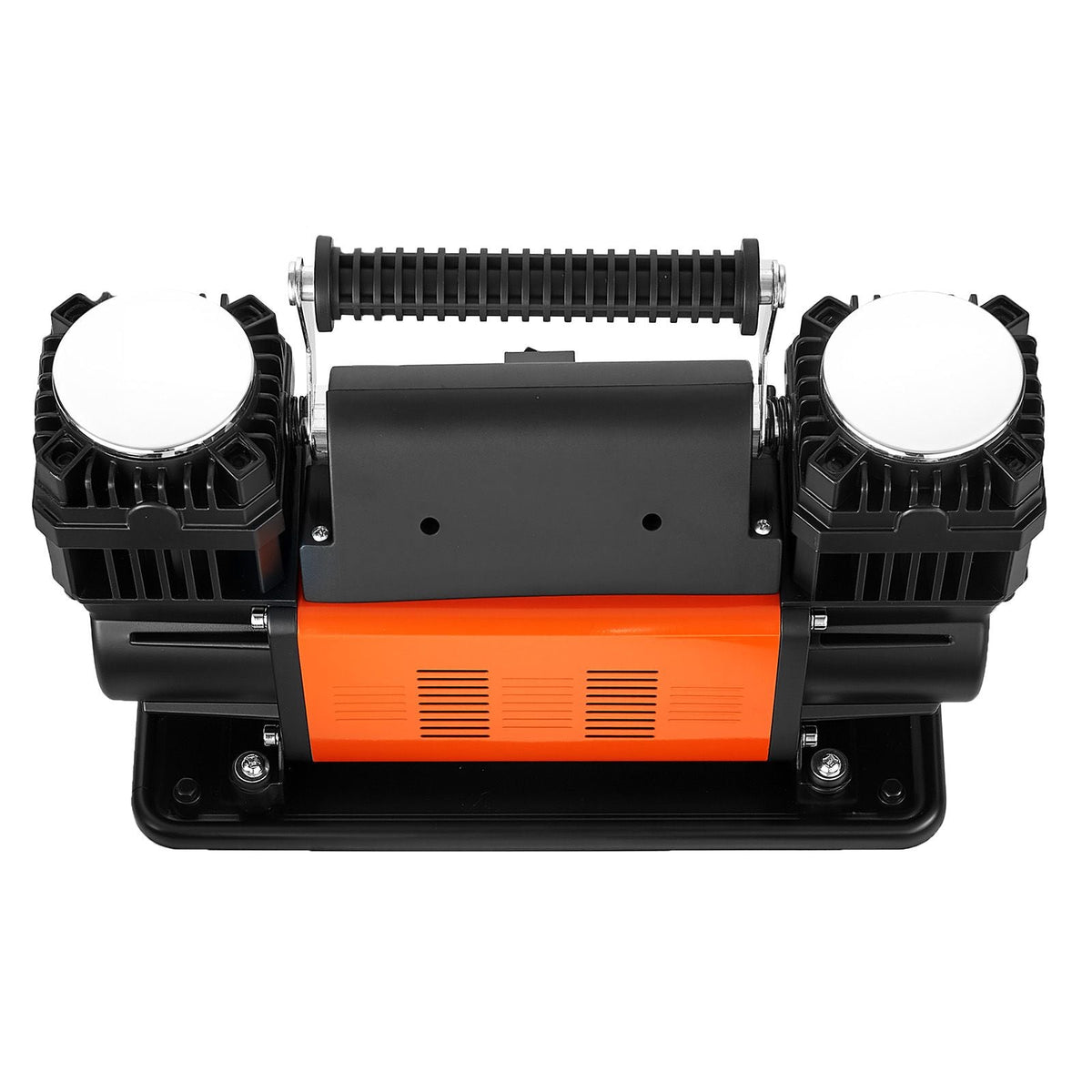 Dual-Cylinder Heavy Duty Air Compressor, 10.6CFM Portable Tire Inflator, 12V 150PSI Offroad Air Pump with Digital Pressure Gauge & Adapters for Truck Car SUV 4 x 4 Vehicle RV