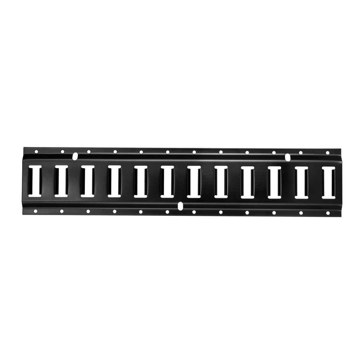 E-Track Tie-Down Rail Kit, 4 Pack 2 ft E Track Rails, 20 Pcs Includes 2 Ratchet Straps & 4 O-Rings & 4 Tie-Offs with D-Ring & 2 Single Slots & 8 End Caps, Fit for Garages Vans Trailers