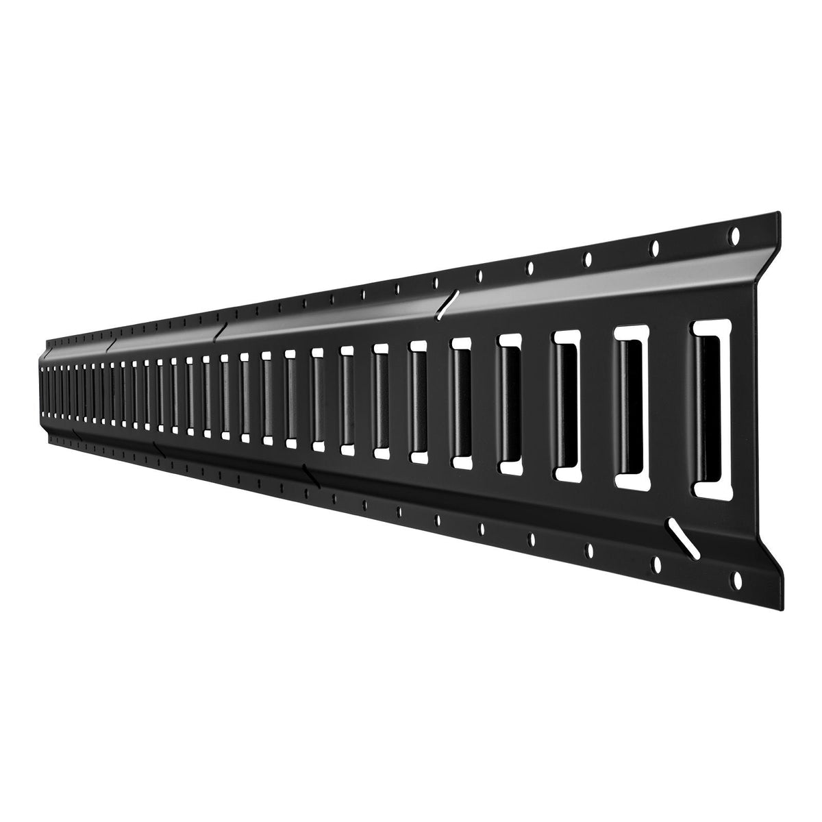 E-Track Tie-Down Rail Kit, 8 Pack (5ft+4ft+2ft+1ft) E Track Rails, 36 Pcs Includes 2 Ratchet Straps & 8 O-Rings & 8 Tie-Offs with D-Ring & 2 Single Slots & 16 End Caps, Fit for Vans Trailers