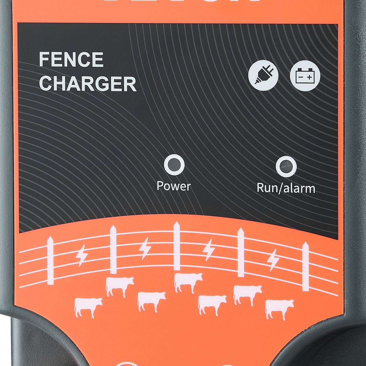 Electric Fence Charger, 10kV 2J, AC DC Electric Fence Energizer with LED Indicator, 1.86 Miles Range, Powerful Plug-in Fences Charger, Prevents Wild Animals Intrusion for Livestock Poultry