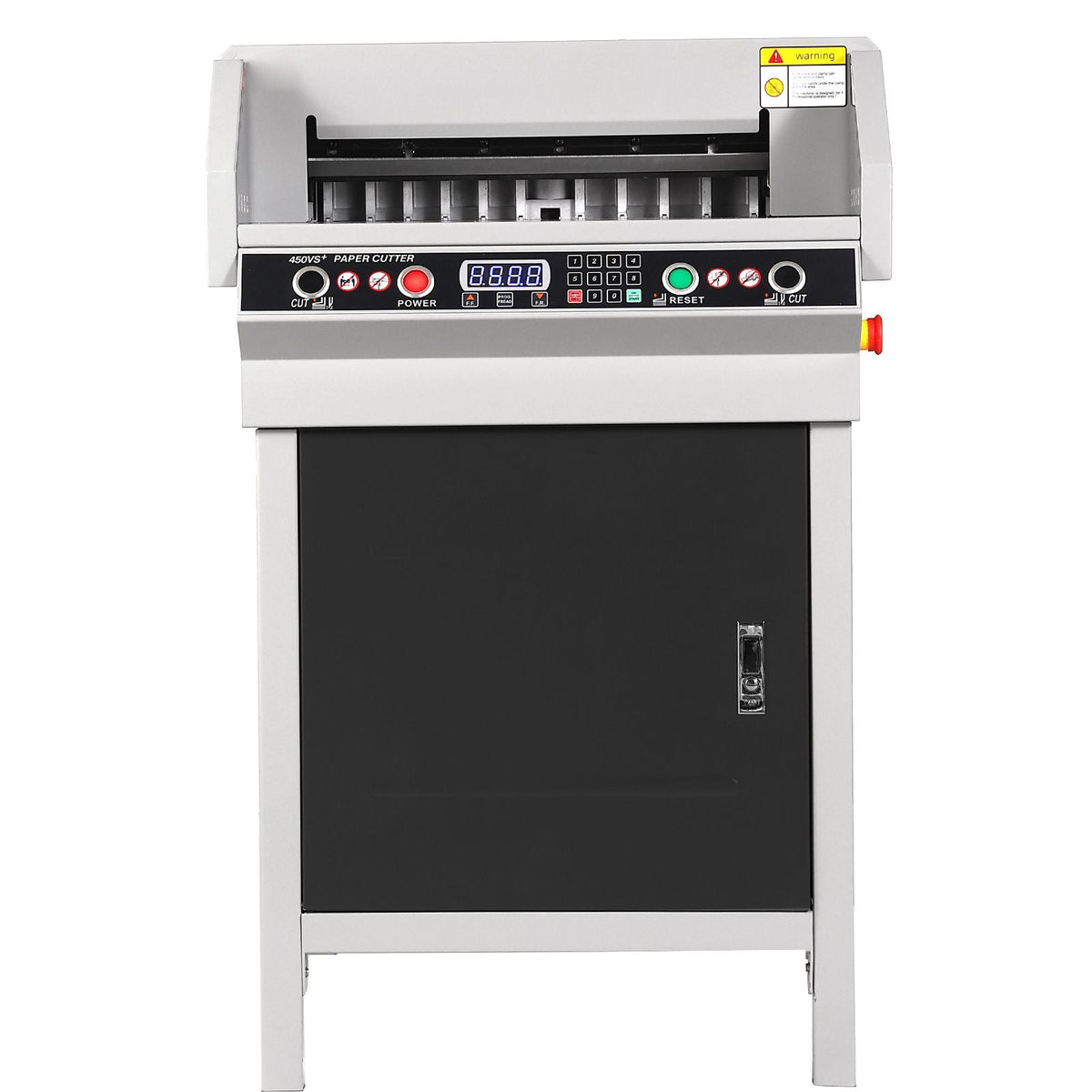 Electric Hydraulic Paper Cutter, Heavy Duty Paper Cutter Machine, 1.57 in / 40 mm Cutting Thickness, 18 in / 457.2 mm Cutting Width, Industrial Paper Trimmer with Button Control