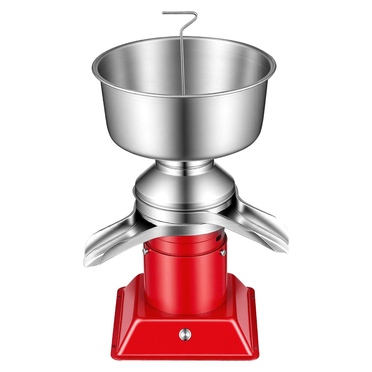 Electric Milk Cream Separator, 60L/H Output 10500RPM Milk Cream Centrifugal Separator, 304 Stainless Steel Goat Cow Milk Skimmer Separating Machine with 4.5L Bowl Capacity (40W, 100-240V)