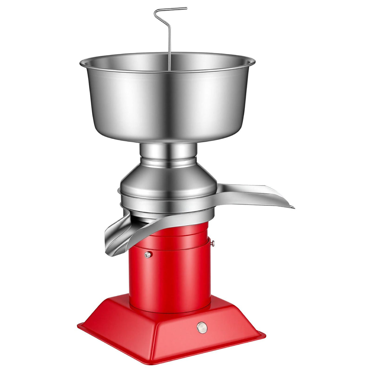 Electric Milk Cream Separator, 60L/H Output 10500RPM Milk Cream Centrifugal Separator, 304 Stainless Steel Goat Cow Milk Skimmer Separating Machine with 4.5L Bowl Capacity (40W, 100-240V)