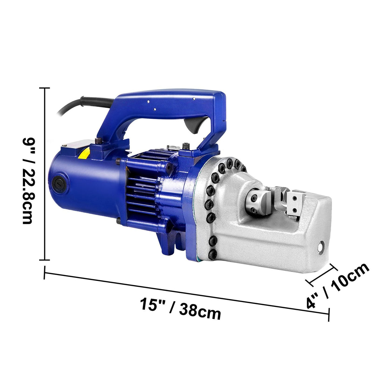 Electric Rebar Cutter, 1350W Portable Electric Hydraulic Rebar Cutter, Cutting up to 7/8 Inch #7 4-22mm Rebar within 4.5 Seconds,110V,with Easy to Carry Stainless Box