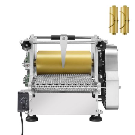Electric Tortilla Maker, Automatic Corn Tortilla Making Machine with Non-Stick Coating and Two Molds(4 in + 6 in), Electric Chapatti Machine Suitable for Produce Sopes Roti Pita Tortilla Pizza