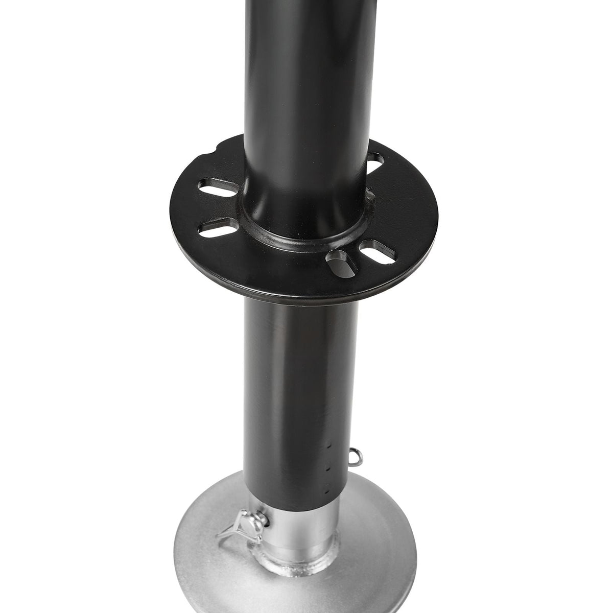Electric Trailer Jack, 5000 lbs, Heavy Duty RV Electric Power Tongue Jack with 2 Way Connector, Remote Control, Crank Handle & Weatherproof Jack Cover, 10"-28.3" Lift, for Trailers & Campers
