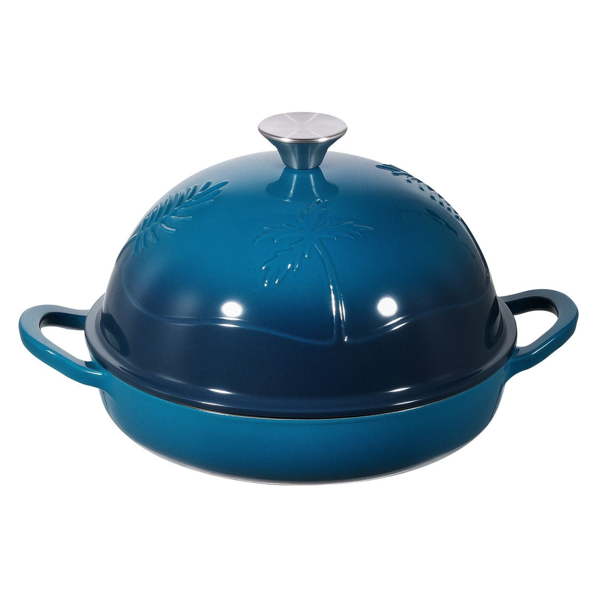 Enameled Cast Iron Dutch Oven, 5 Quart Pot for Sourdough Bread Baking, Heavy-Duty Cookware Pan with Lid and Dual Handles, Oven Induction Compatible up to 500Fahrenheit, for Cooking Roasting