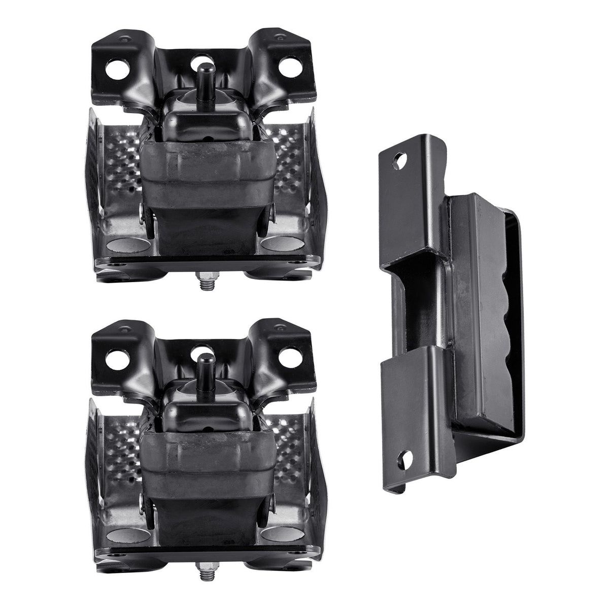 Engine and Transmission Motor Mount Kit Replacement, Set of 3, Compatible with 2007–2013 Chevrolet Silverado 1500 5.3L V8, Replace OE# A5365, A5365, A2638, Secure Support
