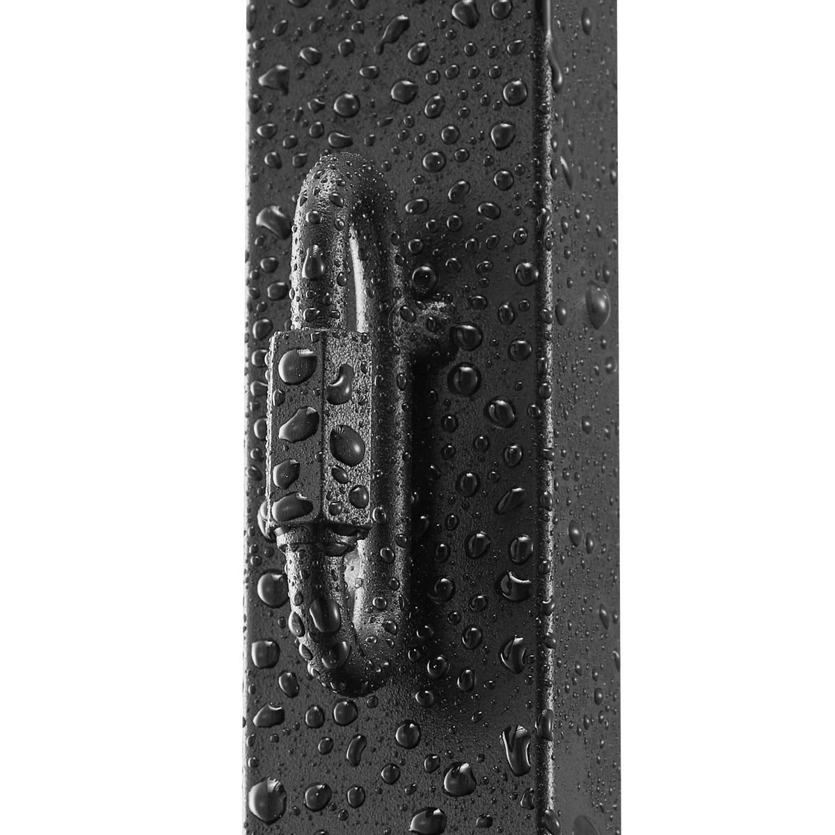 Fence Post Extender, 8 Packs 23.8 in Barbed Wire Arm, Sturdy Steel Fence Height Extender, Flat or Surface Mounted Barbed Wire Extension Arms, Protect Privacy and Prevent Pets Jumping Off