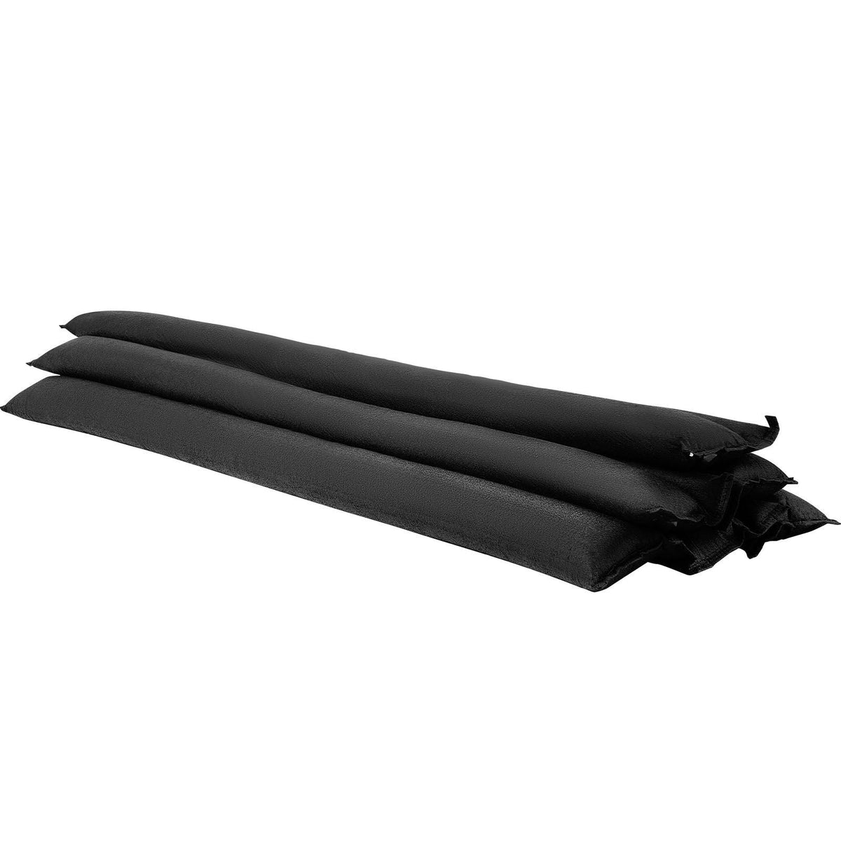 Flood Barrier, 4 Pack, 5 x 0.7 ft Flood Bags Activated by Water, Reusable Water Absorbent Barrier, Sandless Sandbags Blockage, Flooding Prevention Bags for Home, Doorway, Basement, Garage