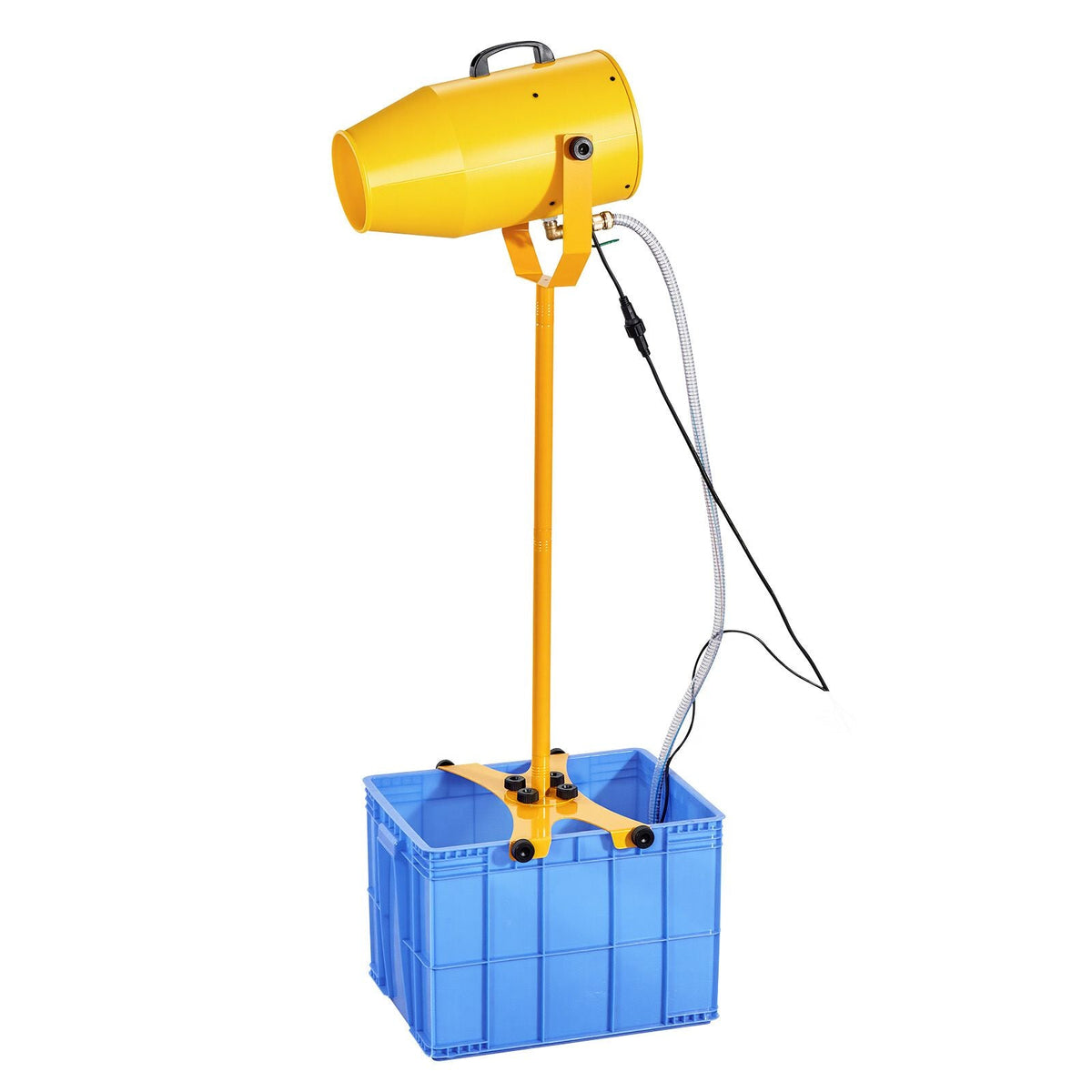 Foam Machine, 9.84 to 16.40 ft Spray Distance Foam Cannon Party Machine, Bubble Cannon with 74QT Water Tank, Stable Vertical Design, Dense Foams Maker for Gatherings, Celebrations & Par