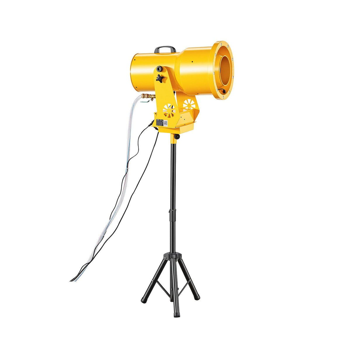 Foam Machine, Auto Oscillation Foam Cannon Party Machine, Bubble Cannon with Fan, 3-Color LED Lights & Triangular Structure, Dense Foams Maker for Gatherings, Backyard, Celebrations & Party