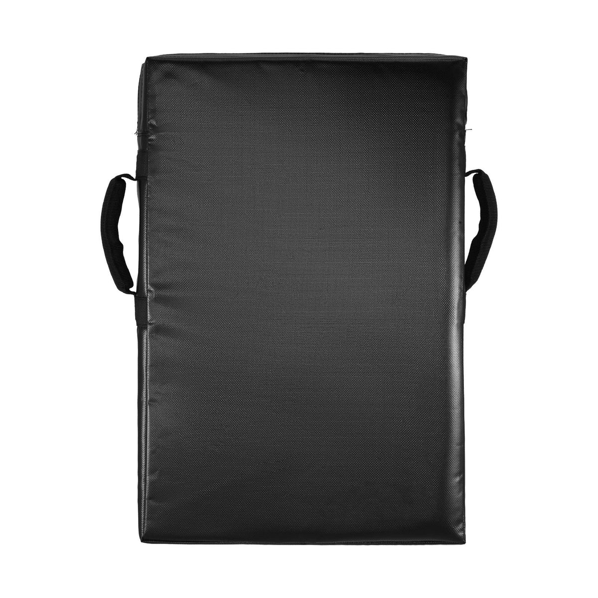Football Blocking Dummy, 24x16 in Blocking Pads, Kick Shield Pad with Handles, High-Density Sponge Tackle Dummies, Heavy Duty Training Equipment for Basketball Hockey Lacrosse, Black, 1PCS