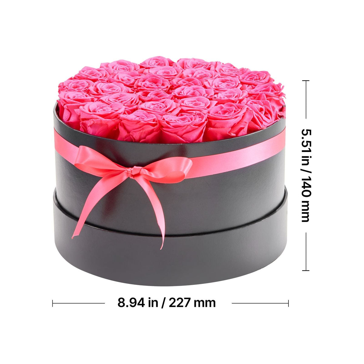 Forever Flowers, 27 Preserved Roses in a Box, Eternal Flowers Immortal Bouquet Birthday Present for Delivery Prime Women Her Wife Mothers, Anniversary, Valentine's Day,Christmas, Rose Red