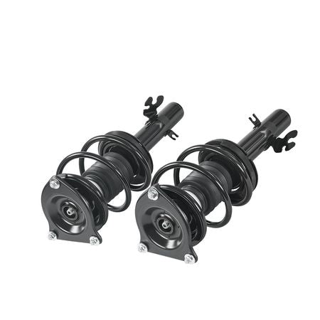Front Shock Absorber Strut Assembly, 2Pcs Shock and Strut Assembly with Coil Spring, Compatible with 2002-2006 Mini Cooper Convertible, Automotive Replacement Struts for OE 172265 / 172266