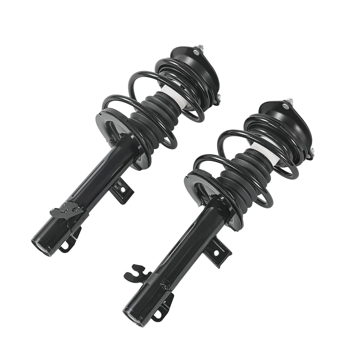 Front Shock Absorber Strut Assembly, 2Pcs Shock and Strut Assembly with Coil Spring, Compatible with 2002-2006 Mini Cooper Convertible, Automotive Replacement Struts for OE 172265 / 172266