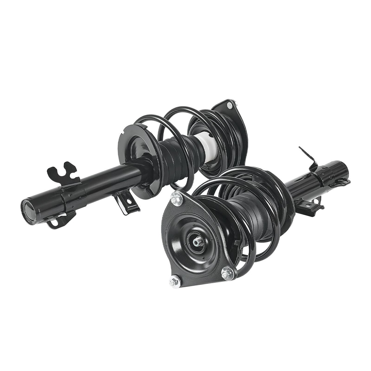 Front Shock Absorber Strut Assembly, 2Pcs Shock and Strut Assembly with Coil Spring, Compatible with 2002-2006 Mini Cooper Convertible, Automotive Replacement Struts for OE 172265 / 172266
