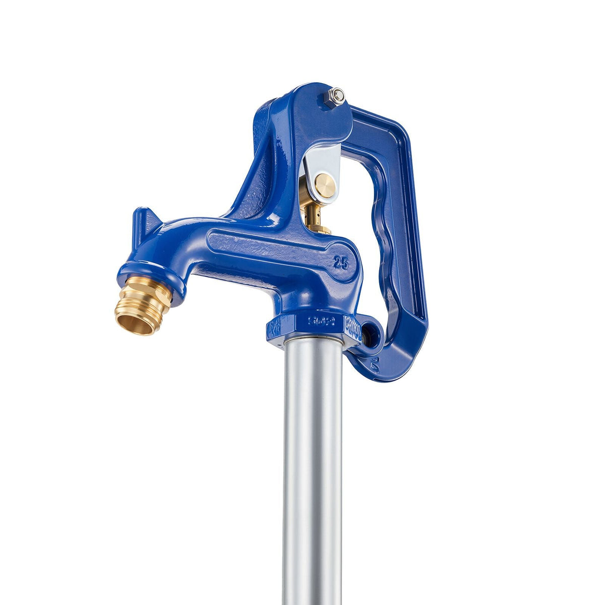 Frost Proof Yard Hydrant, 3.22FT Freeze-Proof Outdoor Faucet with 12" Bury Depth, 3/4" NPT Pipe Connection & 3/4" NH Hose Coupling, No Lead Freezeless Hydrant for Yard Garden Farm Irrigation