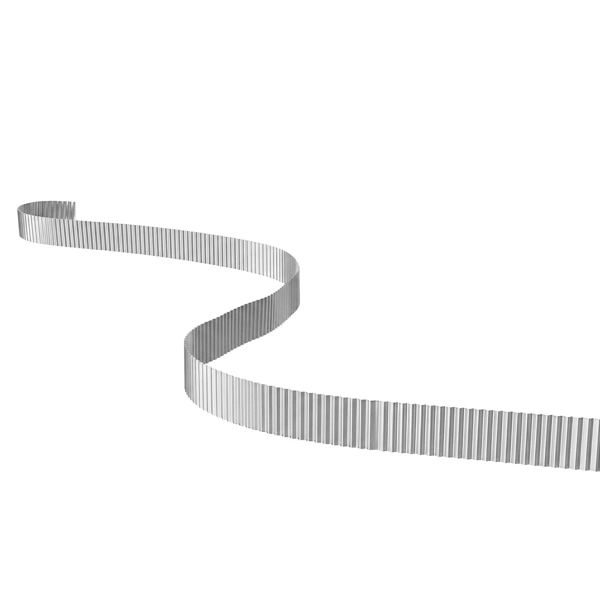Galvanized Steel Landscape Edging, 50 ft x 6 in Metal Edging for Landscaping with Gloves, Easy-to-Install Bendable Metal Strips, Heavy Duty Metal Garden Edge Border for Flower Bed, Yard Pathway
