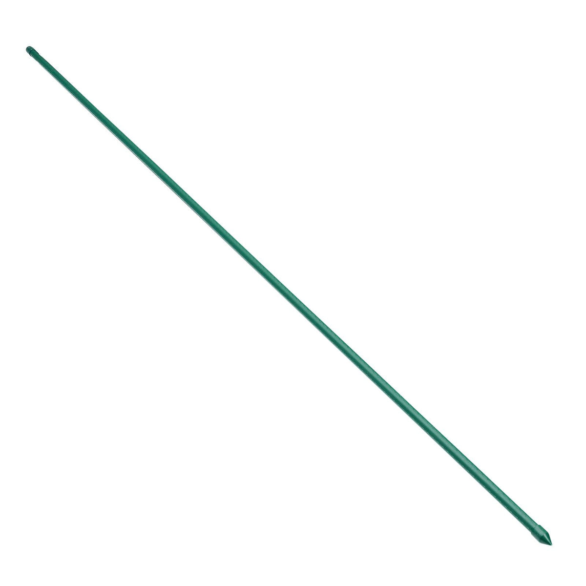 Garden Stakes, 25 Pack, 82.68 inch, Plastic Coated Metal Tomato Stakes, Garden Sticks for Plants Support, with Pointed End and Non-Slip Bumps for Growing Climbing Plants, Outdoor Vegetables