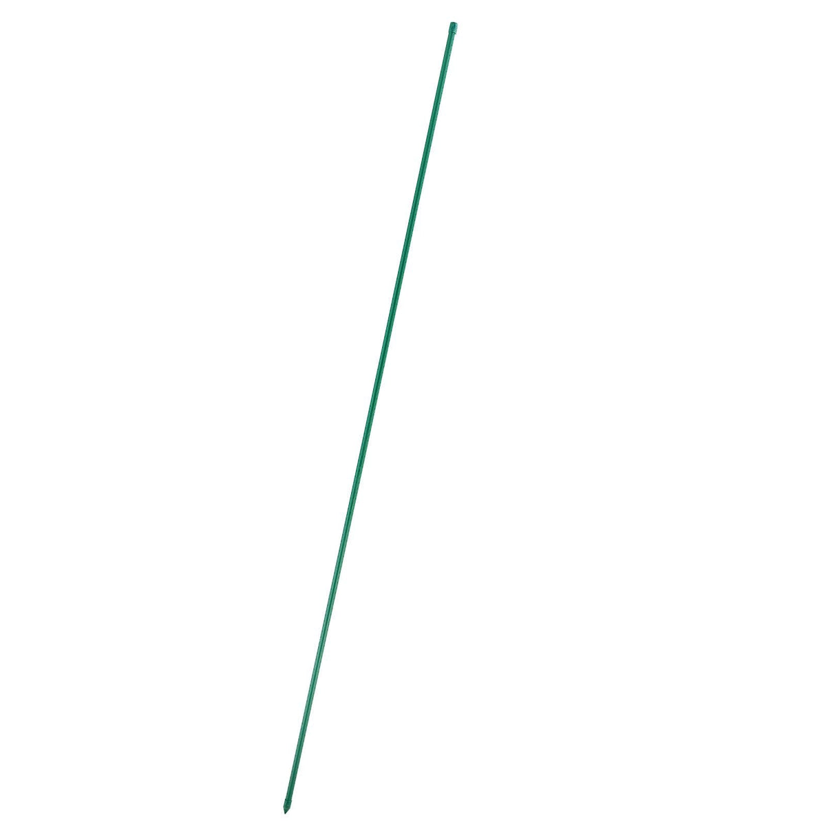 Garden Stakes, 50 Pack, 46.06 inch, Plastic Coated Metal Tomato Stakes, Garden Sticks for Plants Support, with Pointed End and Non-Slip Bumps for Growing Climbing Plants, Outdoor Vegetables