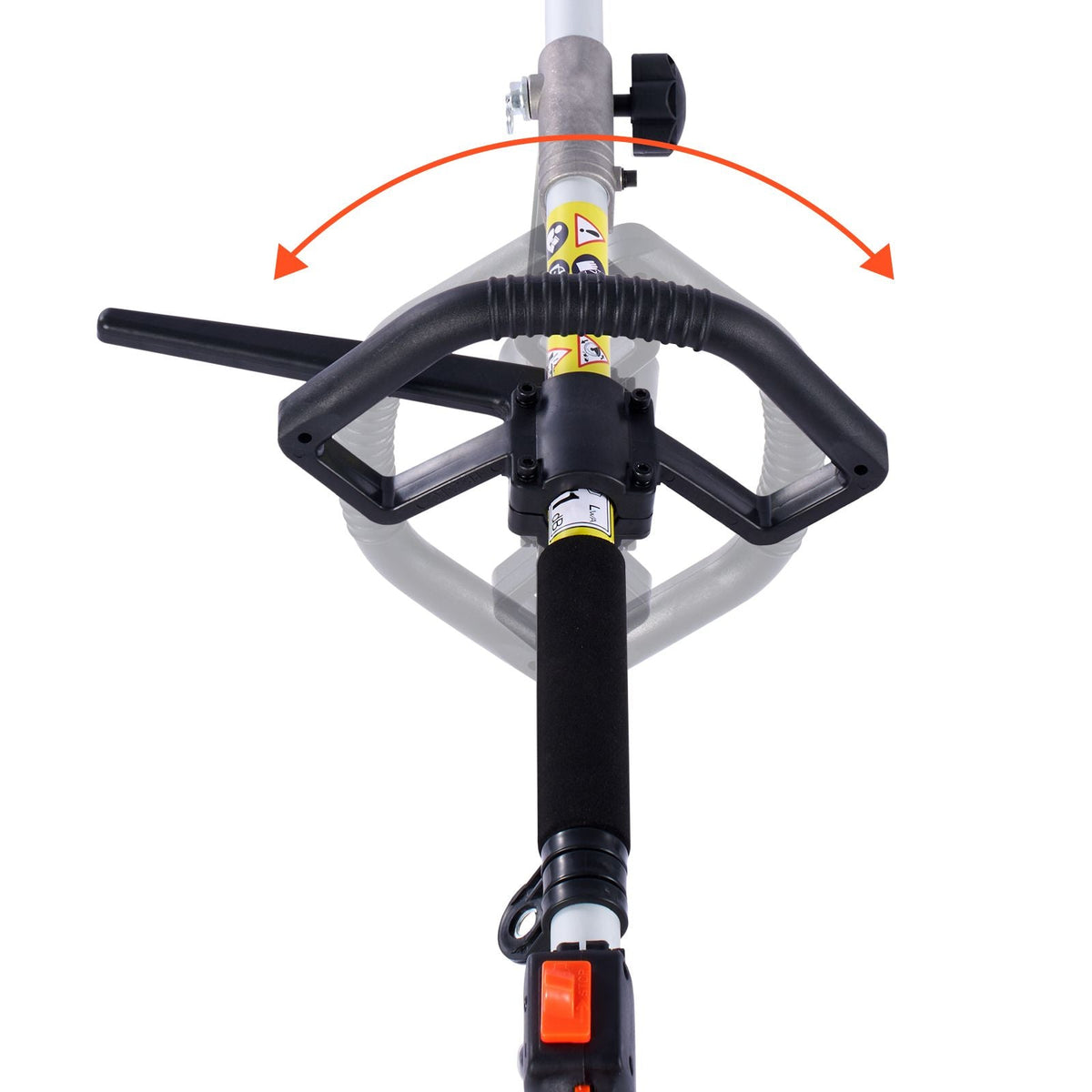 Gas Hedge Trimmer, 2 Cycle Gas Power Handheld Hedge Trimmer, 4-in-1 26cc Weed Eater with Protective Gear Set, Includes Hedge and String Trimmer, Edger, Brush Cutter, for Trimming Shrubs & Bushes