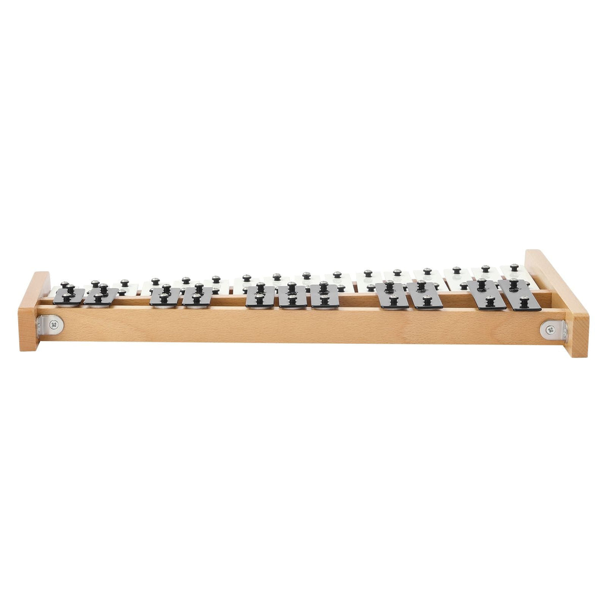 Glockenspiel Xylophone, 27 Notes, Professional Xylophone Percussion Instrument, with Metal Keys, Includes 4 Mallets, Carrying Bag, Beginner Musical Instrument for Adults and Kids Music Teaching