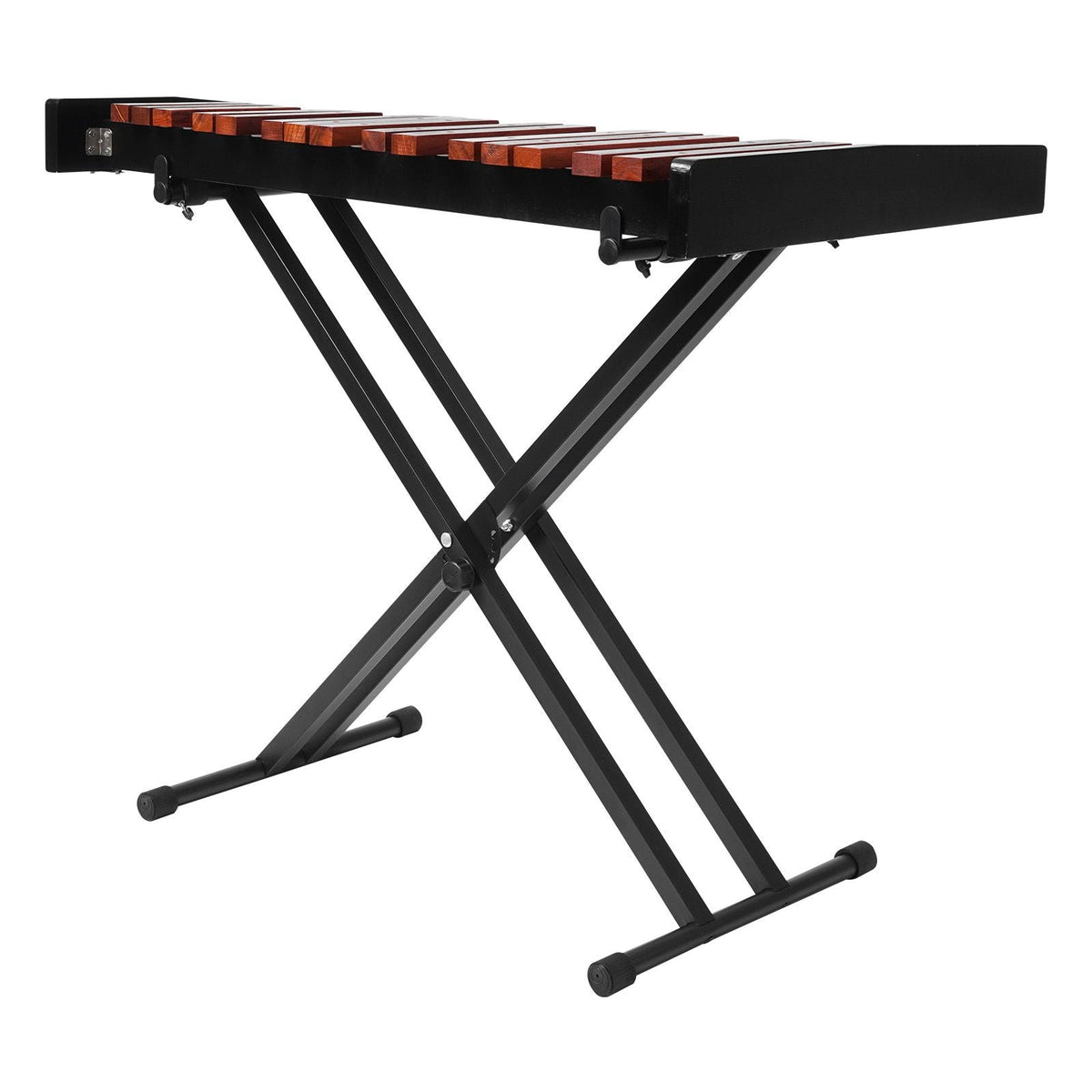 Glockenspiel Xylophone, 37 Notes, Wooden Professional Xylophone Percussion Instrument, with Height Adjustable Stand, 4 Mallets, Carrying Bag, Beginner Musical Instrument Kit for Adults and Kids