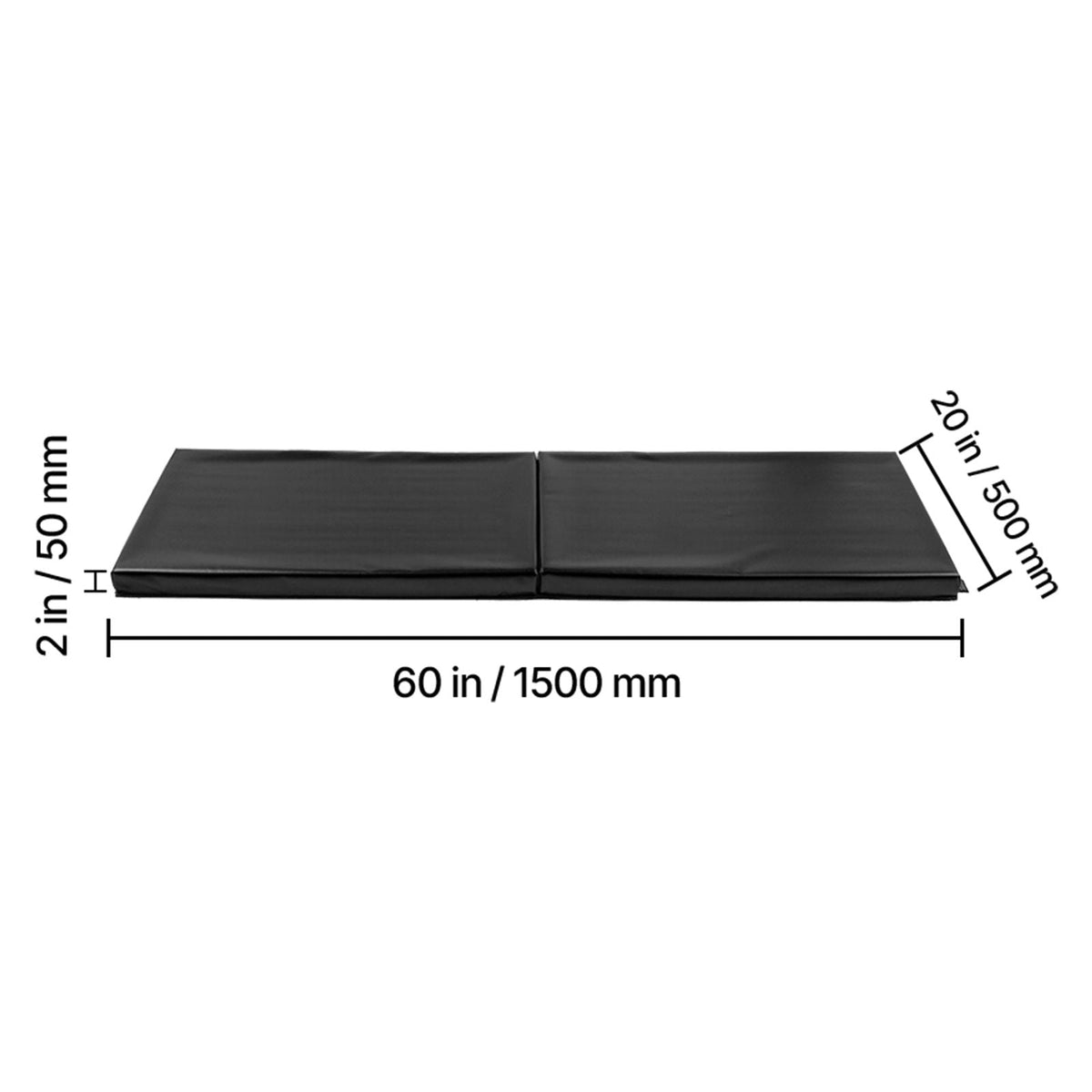 Gym Wall Padding, 60 x 20 x 2 inch Tear-Resistant Wall Mat, Removable 2" Thick Foam High Density Basketball Court Wall-Mounted Padding, Durable Waterproof Protective Pad for Gym Garage Basement