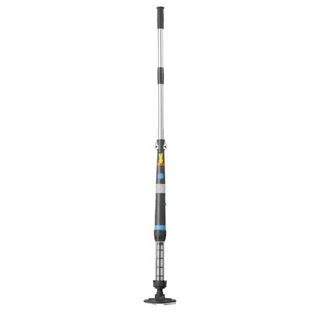Handheld Pool Vacuum, 8.5 GPM Cordless Spa Hot Tub Vacuum with Extension Pole and 2 Brush Heads, 60 Mins Running Time, for Small Debris, Sand, Rechargeable Pool Cleaner for Above Ground Pools