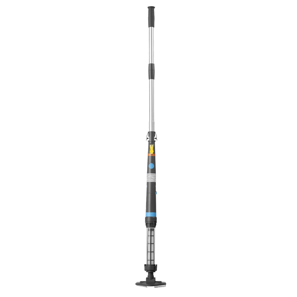 Handheld Pool Vacuum, 8.5 GPM Cordless Spa Hot Tub Vacuum with Extension Pole and 2 Brush Heads, 60 Mins Running Time, for Small Debris, Sand, Rechargeable Pool Cleaner for Above Ground Pools