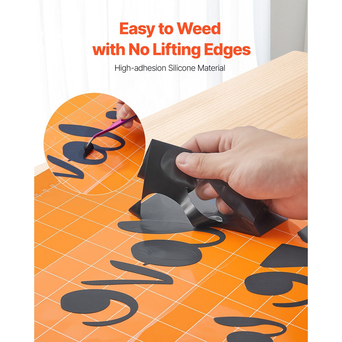 Heat Transfer Vinyl, 12 in x 70 ft, Glossy Black HTV Iron on Vinyl Roll, Easy to Cut and Weed, Strong Adhesion, Compatible with Cutting Machines, for Various Materials, T-shirts, Pillows, Hats