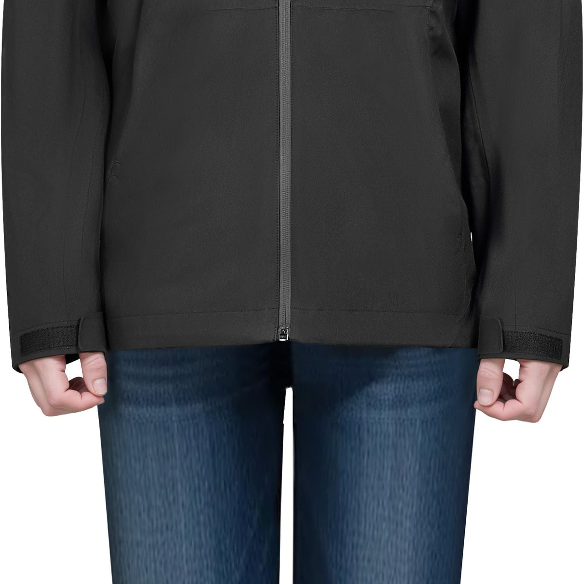 Heated Jacket for Women with 7.4V Battery, Soft Shell Electric Heating Coat, Windproof Waterproof Lightweight Outerwear with 5 Heating Zones & 3 Heat Settings, Machine Washable, L Size