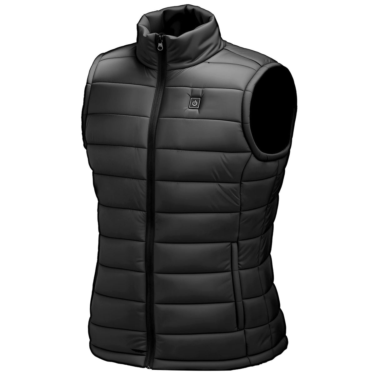 Heated Vest, Men Electric Heating Vest with 16000 mAh Battery Pack, 8 Heating Zones Lightweight Rechargeable Winter-Vest with 3 Levels, for Outdoor Hiking Camping Fishing Skiing, Size L