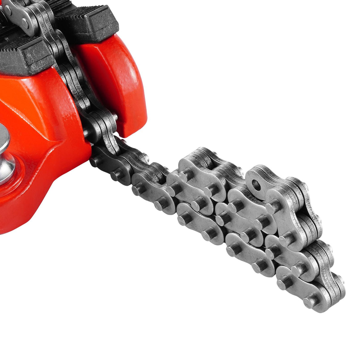 Heavy-Duty Pipe Chain Vise, 1/4" - 6" Pipe Capacity, 28" Rugged Chain & Cast Iron Base, Industrial-Grade Pipe Clamping for Plumbing, Automotive Repairs, Metalworking