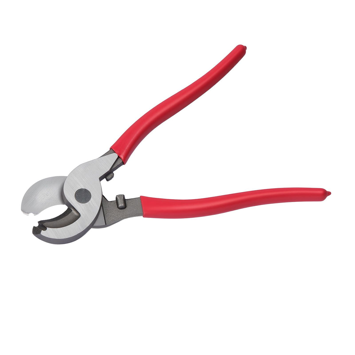High Leverage Cable Cutter, 9-1/4 in Compact, Forged Blades and PVC-Coated Handles, Heavy Duty Cable Cutting Pliers Tool for 4/0 AWG Aluminum, 2/0 AWG Soft Copper and 100-Pair 24AWG Comm Cables
