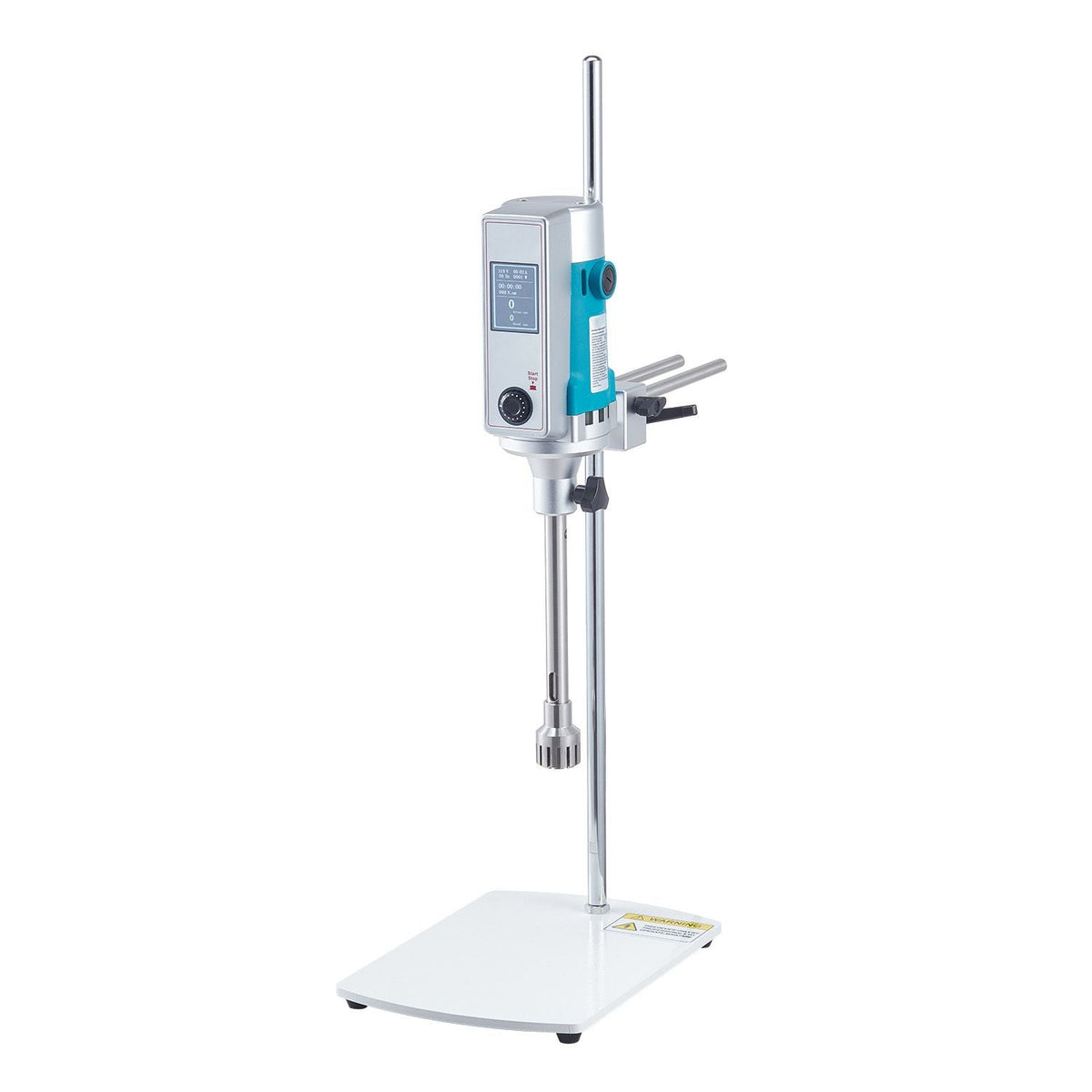 Homogenizer, 900 W Laboratory High Speed Dispersing Homogenizer, 2000-28000RPM High Shear Lab Mixer Emulsification Machine, Digital Display Blender, Stainless Steel, for Cosmetics/Food Industry