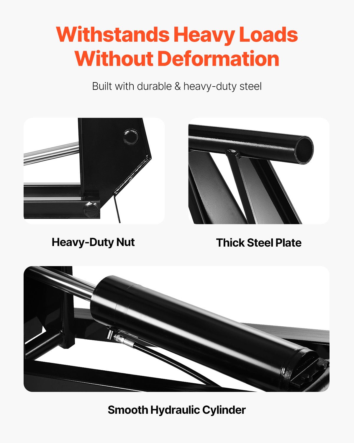 Hydraulic Dump Lift Kit, 17,600 lb/8 T Dump Trailer Hydraulic Scissor Hoist Kit Standard Kit, Hydraulic Dump Bed Kit with 12V Hydraulic Pump Unit Suitable for Scissor Lift Dump Trailers Trucks