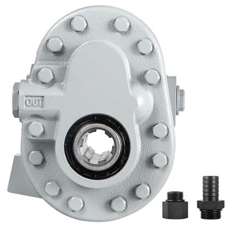 Hydraulic Pump 16.6GPM Hydraulic Motor 540RPM Log Splitter 2500PSI Hydraulic Splitter SAE 12 Outlet Port Hydraulic Pump for Log Splitter for Truck Tailgate Lift,Scissor Lift, Dump Trailer