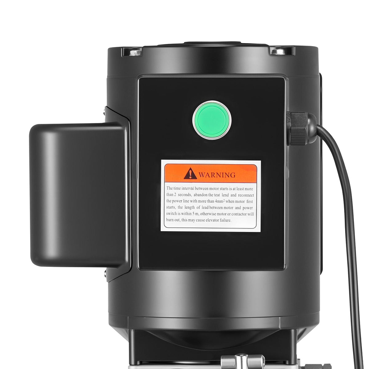 Hydraulic Pump Power Unit, AC 220V, 15 Quart Single Acting Hydraulic Unit, 6.3 L/min Oil Flow, Max Discharge Pressure 22 MPa for Dump Truck, Auto Repair Garage, Car Lifting Platforms, Black