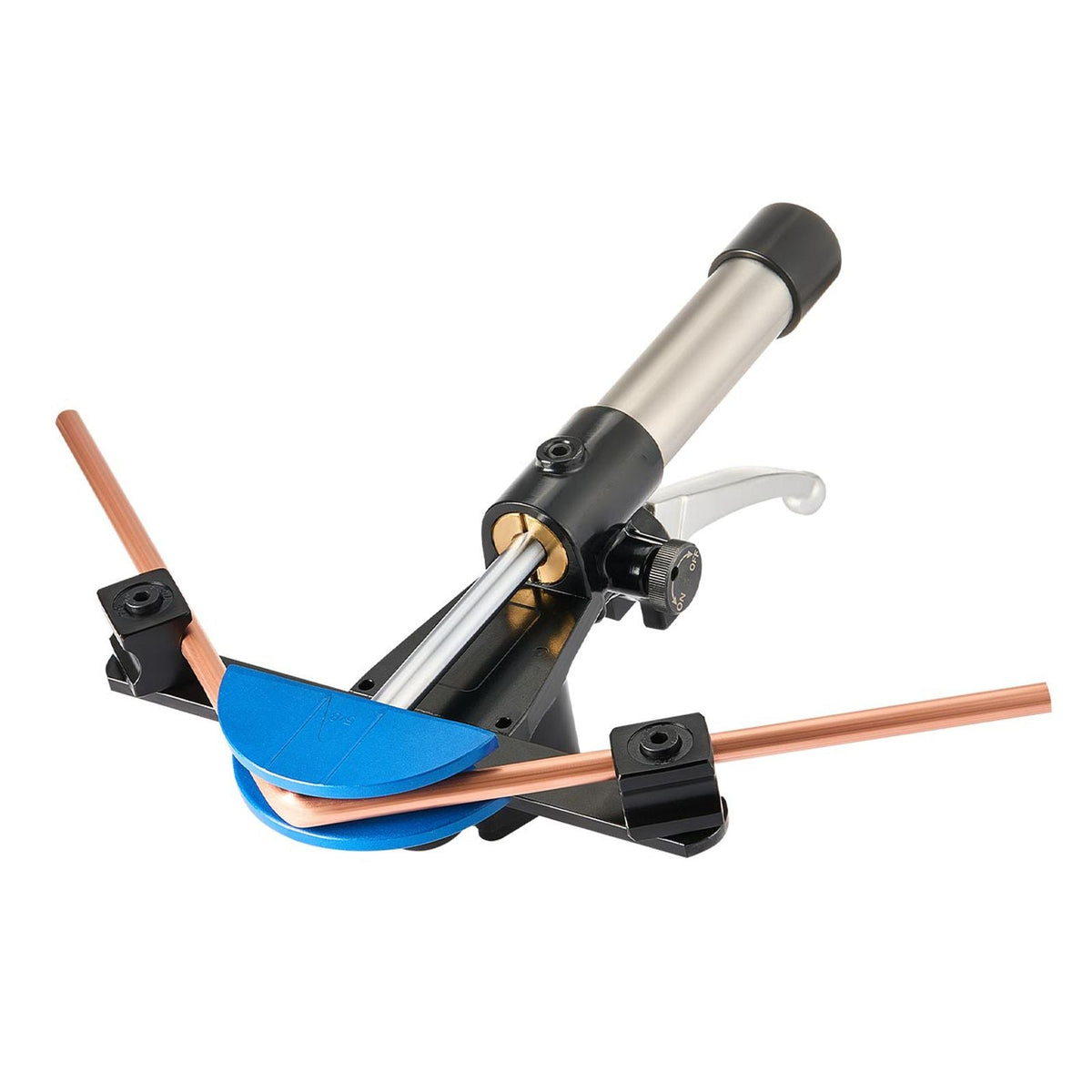 Hydraulic Tubing Bender Kit, 1/4 to 7/8 Inch, Copper Tube Pipe Bender, Forward/Reverse HVAC Bending Tool, with 7 Color Aluminium Alloy Dies, for HVAC Air Conditioning Refrigeration Auto Repair
