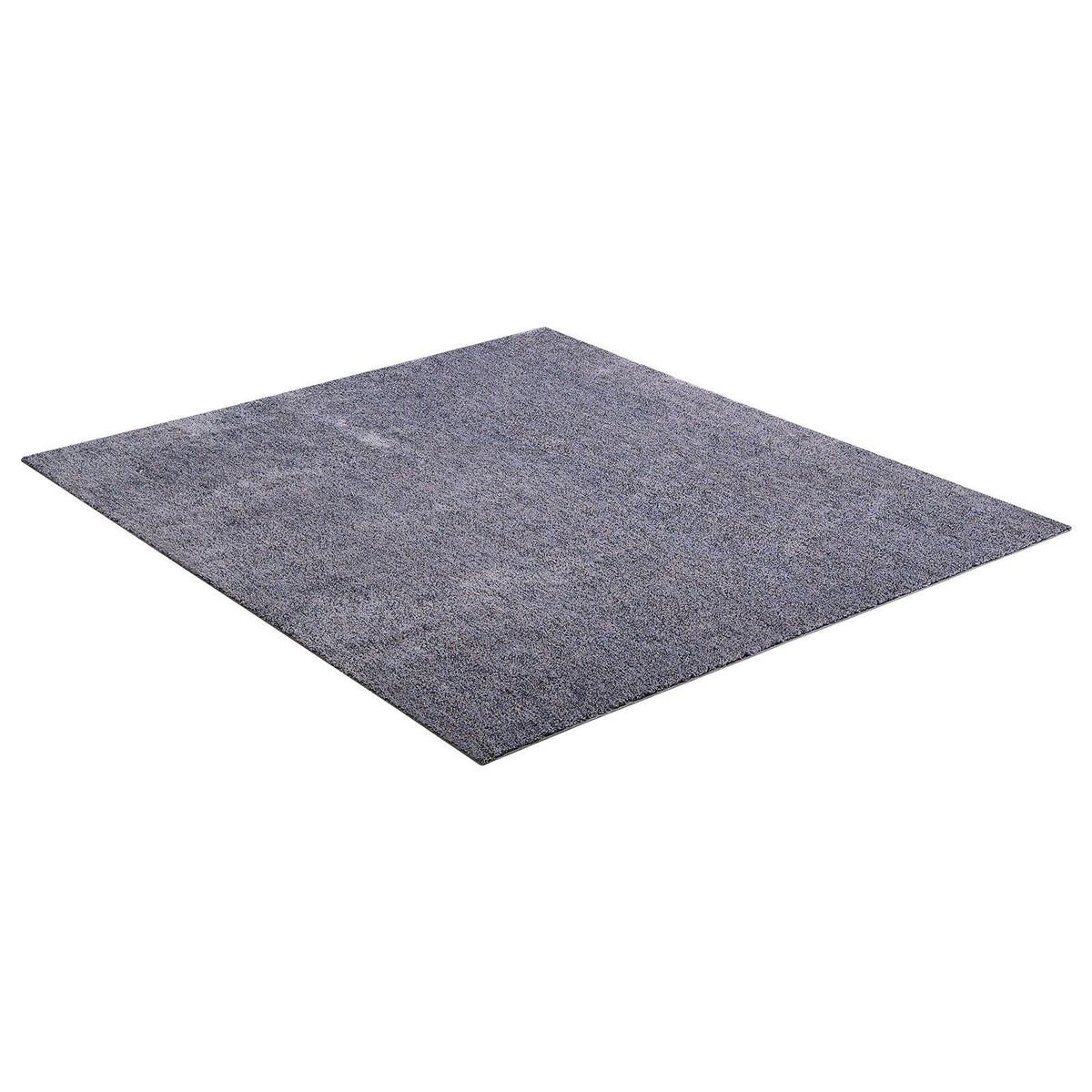 Indoor Plush Area Rugs, 8 x 10 ft Plush Carpet, Area Rugs Furry with Long Plushs Pile, Thick & Durable High-Pile Rug for High-Traffic Areas, Non-Shedding & Non-Slip Backing, Blue-Gray