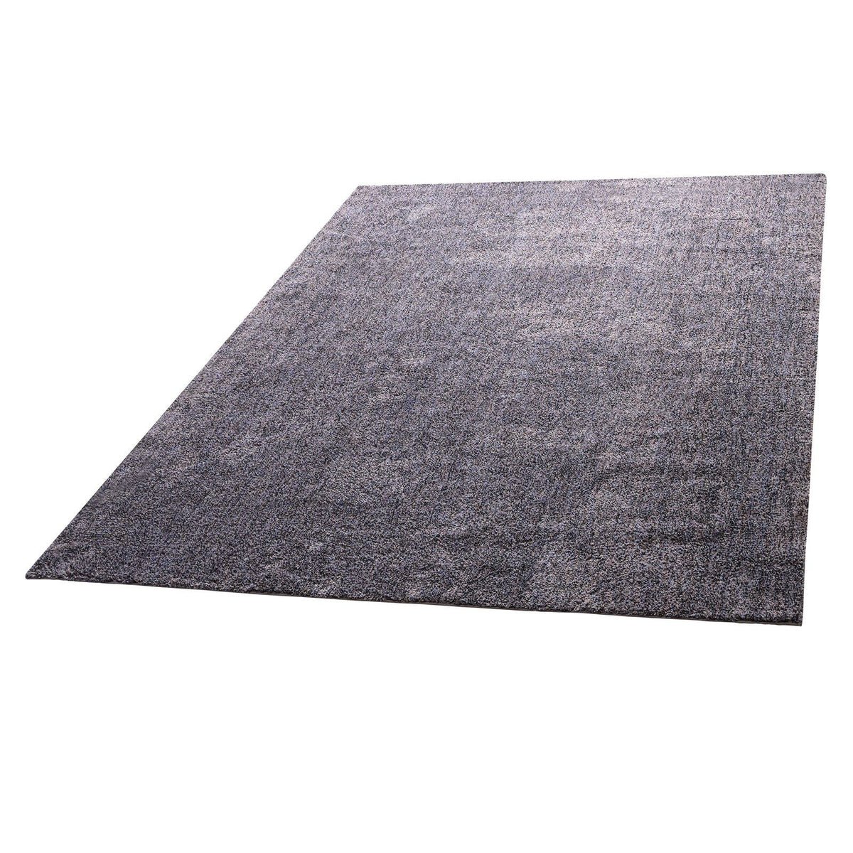 Indoor Plush Area Rugs, 8 x 10 ft Plush Carpet, Area Rugs Furry with Long Plushs Pile, Thick & Durable High-Pile Rug for High-Traffic Areas, Non-Shedding & Non-Slip Backing, Blue-Gray